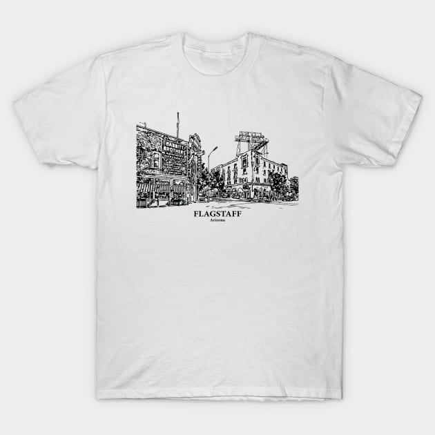 Flagstaff - Arizona T-Shirt by Lakeric